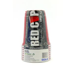 Copo Americano Party Red Cup Original 8 Unidades