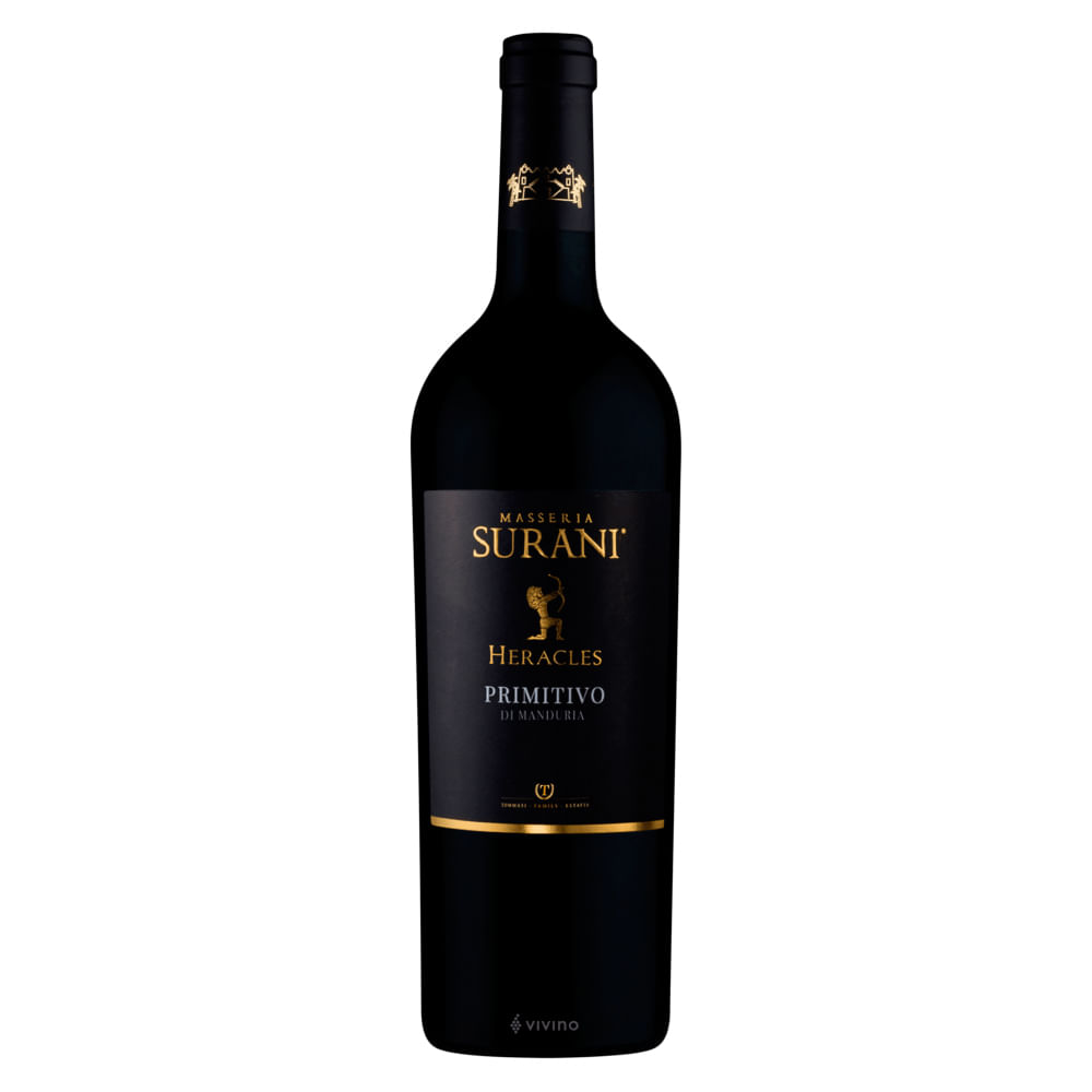 Vinho Tomasi Tinto Seco Itália Heracles Misseria Primitivo 750ml