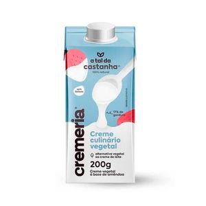 Creme de Leite Vegetal A Tal da Castanha 200g