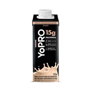 Bebida Láctea Sabor Coco com Batata Doce YoPro 250ml