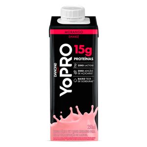 Bebida Láctea Sabor Morango YoPro 250ml