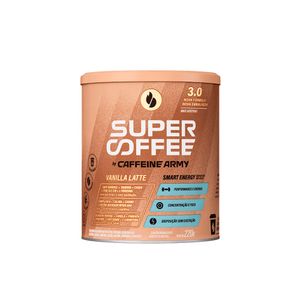 SuperCoffee 3.0 Sabor Vanilla Latte Caffeine Army 220g