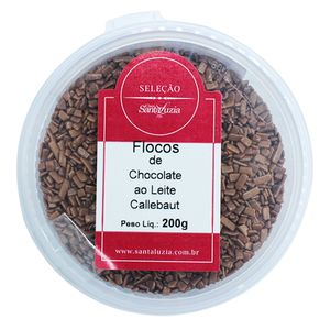 Flocos de Chocolate ao Leite Callebaut 200g