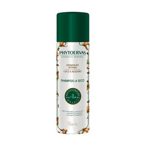 Shampoo Seco Hidratação Intensa Coco e Algodão Phytoervas 150ml