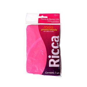 Touca de Banho Lisa Cores Sortidas Ricca 1 Unidade