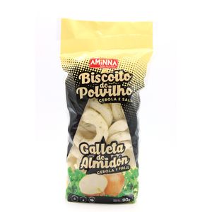 Biscoito de Polvilho com Cebola e Salsa Sem Glúten Aminna 90g