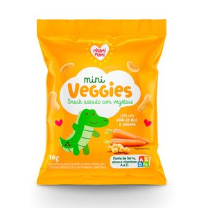 Biscoito Vegano de Grão de Bico e Cenoura Nhami Mami 18g