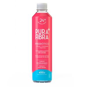 Bebida Prebiótica de Morango Pura Fibra 400ml