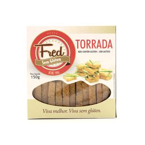 Torrada Tradicional Fred Sem Glúten 150g