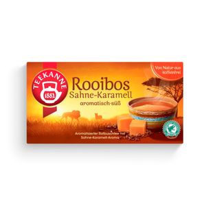 Chá Rooibos Sahne Karamell Teekanne 20 Sachês