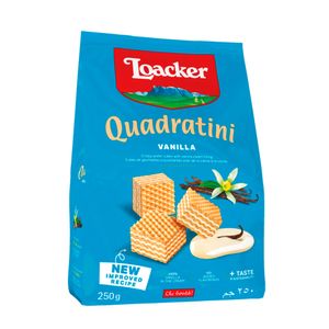Mini Wafer Quadratini Vanilla Loacker 125g
