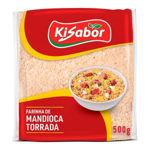 Farinha de Mandioca Torrada KiSabor 500g