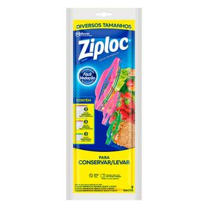 Sacos Herméticos Ziploc 9 Unidades