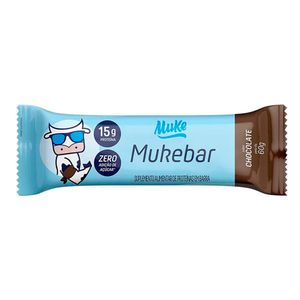 Barra de Proteína Mukebar Sabor Chocolate +Mu 60g