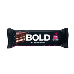 Barra de Proteína Sabor Floresta Negra Sem Açúcar Bold 60g
