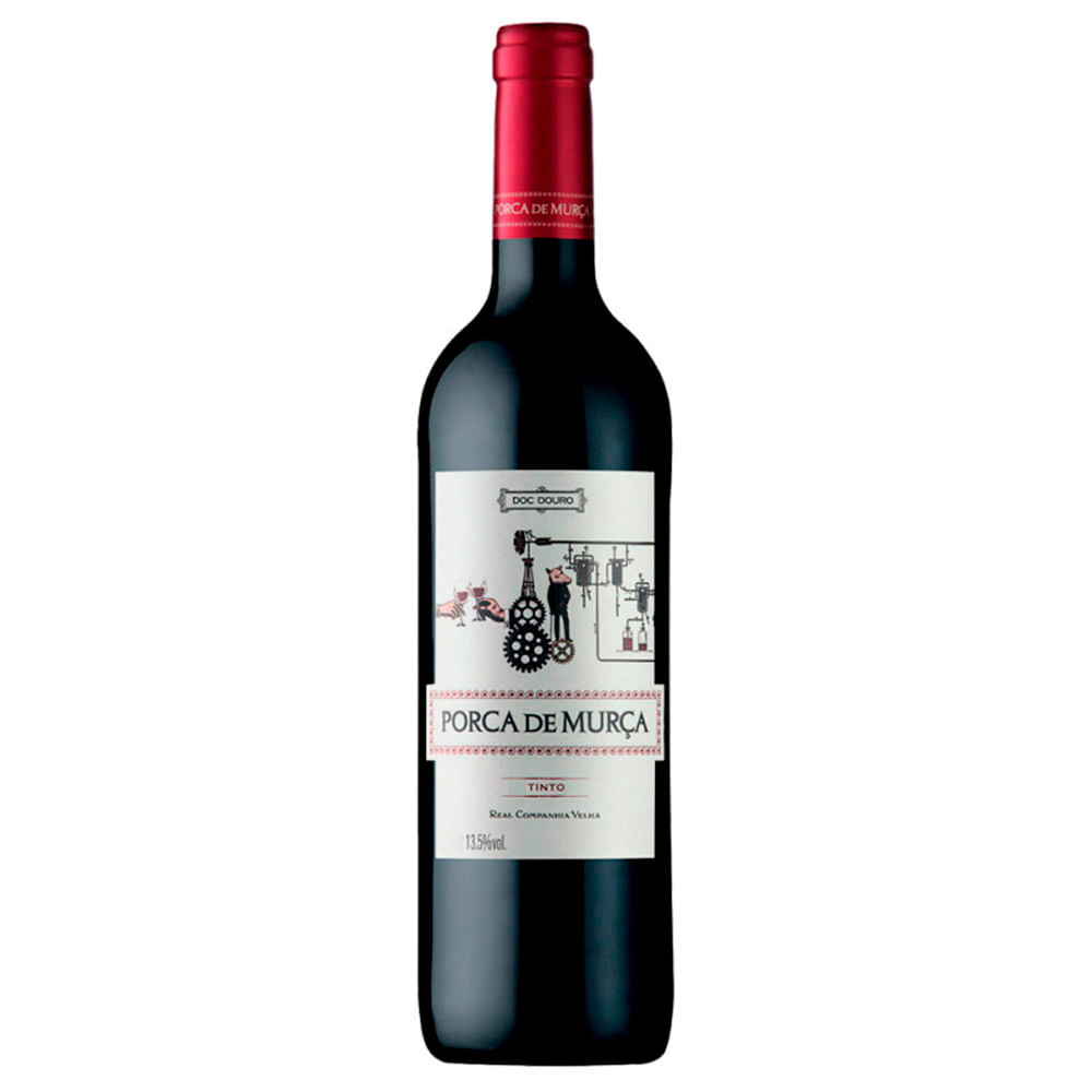 Vinho Porca de Murça Tinto Seco Portugal Douro D.o.c Blend 375ml
