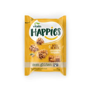Bites de Nuts Happies Caramelo Salgado Vitalin 25g