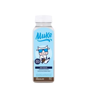Whey Isolado Sabor Chocolate Muke Garrafinha +Mu 30g