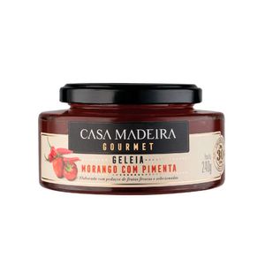 Geleia de Morango com Pimenta Casa Madeira 240g