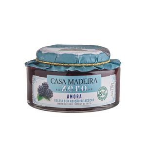 Geleia de Amora Sem Açúcar Casa Madeira 220g