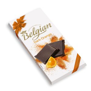 Chocolate Belga Dark Orange The Belgian 100g