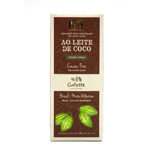 Chocolate Ao Leite de Coco Bean to Bar Gallette 100g