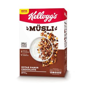 Musli com Gotas Sabor Chocolate Kellogg's 270g