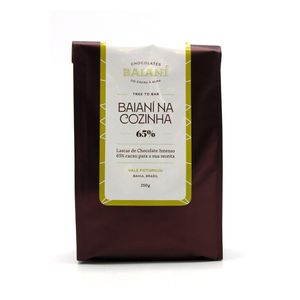 Lascas de Chocolate Intenso 65% Cacau Baianí 250g