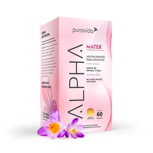 Suplemento Alimentar Alpha Mater PuraVida 60 Cápsulas