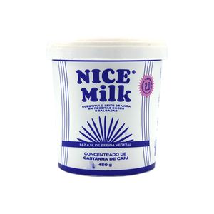 Leite Vegetal Concentrado de Castanha de Caju Nice Milk 450g