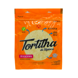 Tortilha de Tapioca Tradicional Sem Glúten iQi 240g
