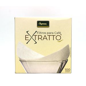 Filtro Para Café Quadrado Extratto 100 Unidades