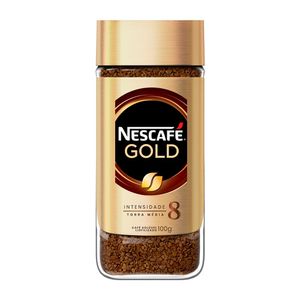 Café Solúvel Liofilizado Torra Média Gold Nescafé 100g