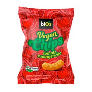 Chips Sabor Tomate e Manjericão Orgânico Vegano biO2 40g