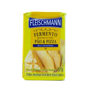 Fermento Biológico Seco Fleischmann 125g