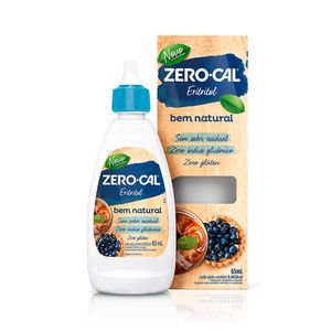 Adoçante Líquido Eritritol Sem Glúten Zero-Cal 65ml