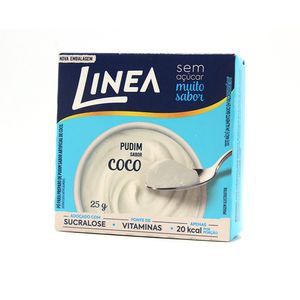 Pudim Sabor Coco Sem Açúcar Linea 25g