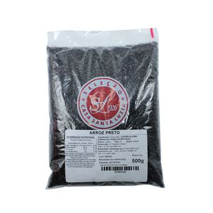 Arroz Preto Casa Santa Luzia 500g