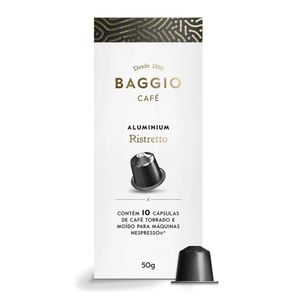 Café Aluminium Ristretto Baggio 10 Cápsulas