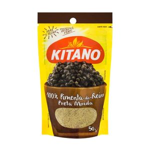 Pimenta-do-Reino Preta Moída Kitano 50g