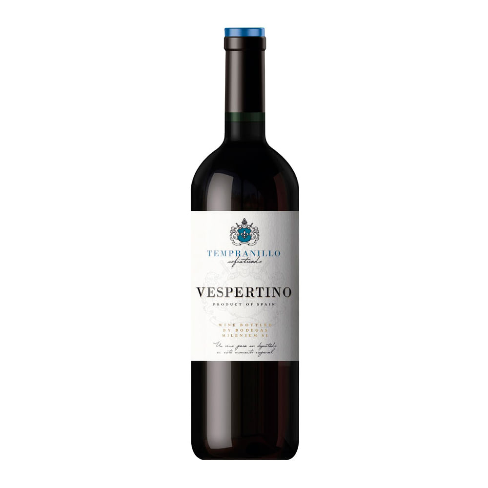Vinho Bodegas Milenium Tinto Seco Espanha Vespertino Tempranillo 750ml
