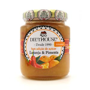 Doce de Laranja e Pimenta Sem Açúcar Diet House 250g