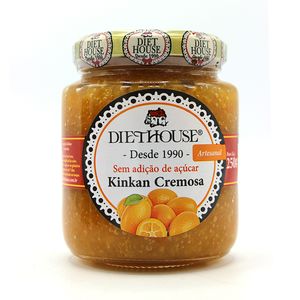 Doce de Kinkan Cremosa Sem Açúcar Diet House  250g