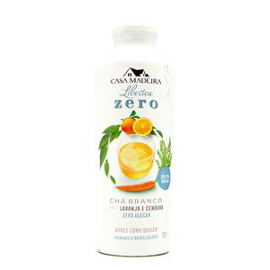 Chá Branco Sabor Laranja e Cenoura Zero Açúcar Casa Madeira 510ml