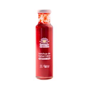 Ketchup de Beterraba Orgânico Fazenda do Retiro 275g