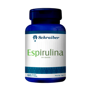 Espirulina Scharaiber 60 Cápsulas