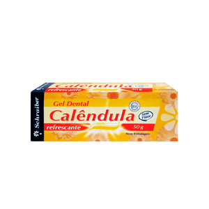 Gel Dental de Calêndula Sem Flúor Schraiber 50g