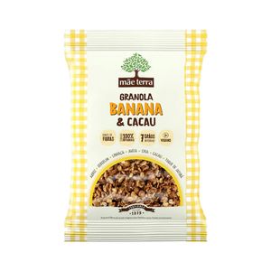 Granola de Banana com Cacau Mãe Terra 800g