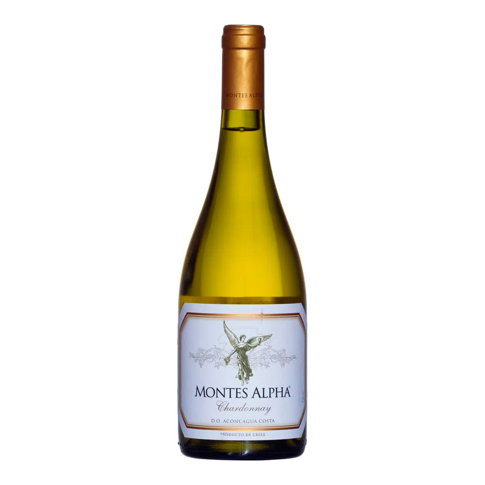 Vinho Viña Montes Branco Seco Chile Montes Alpha Chardonnay 750ml