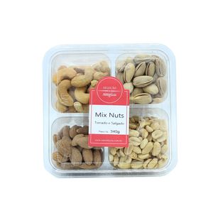 Mix Nuts Torrado e Salgado Casa Santa Luiza 340g